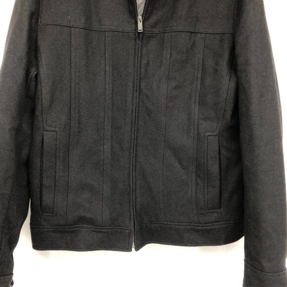Michael Kors Men's Black Wool blend Insulated Jacket size M - Picture 12 of 15